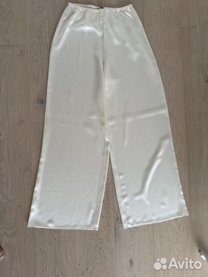 Брюки из шелка