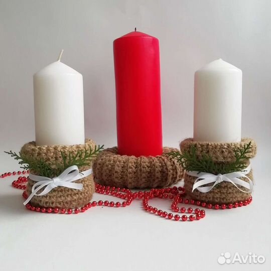 Подсвечники новогодние