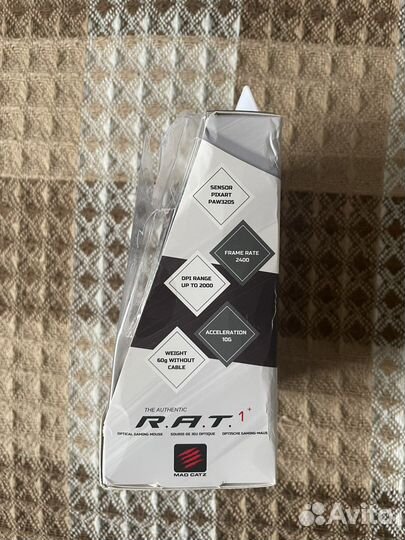 Проводная мышь MAD catz RAT 1+