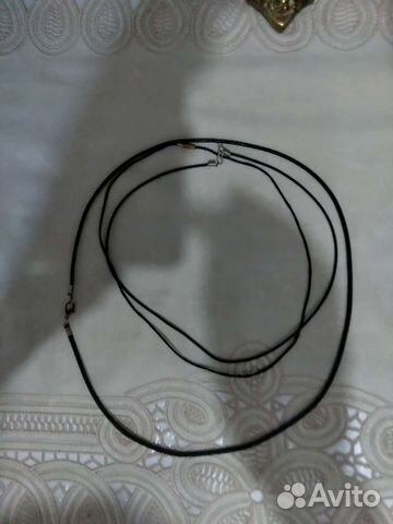 Верёвочки чёрные на шею Отдам