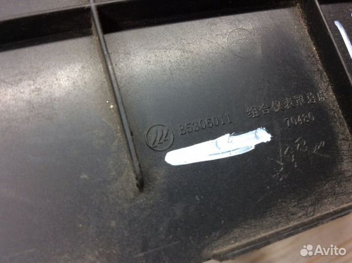 Накладка (кузов внутри) Lifan Solano 2010-2016