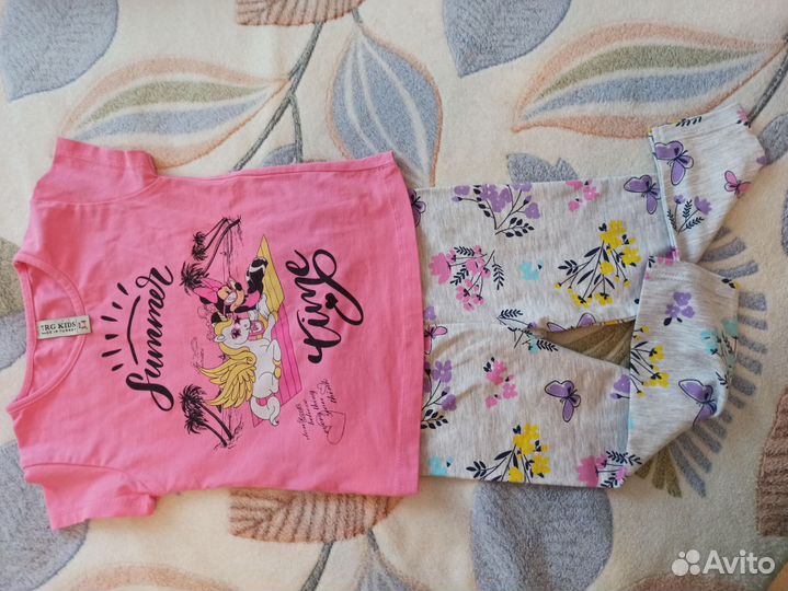 Одежда пакетом для девочки 86 92