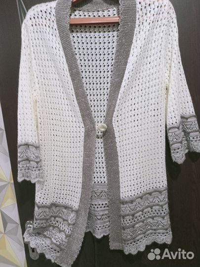 Кардиган женский длинный 48 50