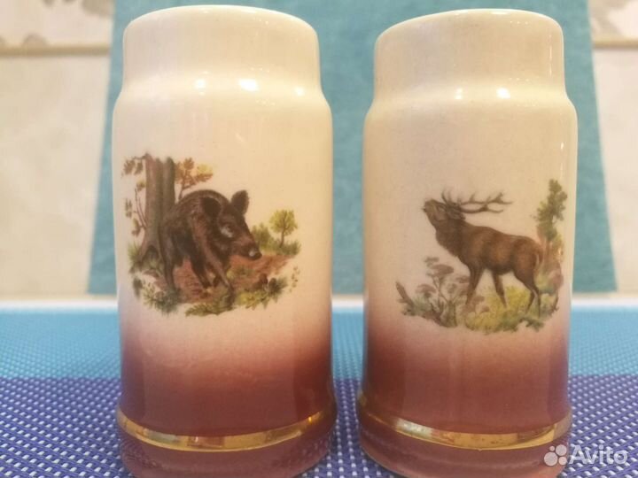 Штоф ружьё с рюмками