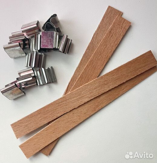 Деревянный фитиль с фитиледержателем