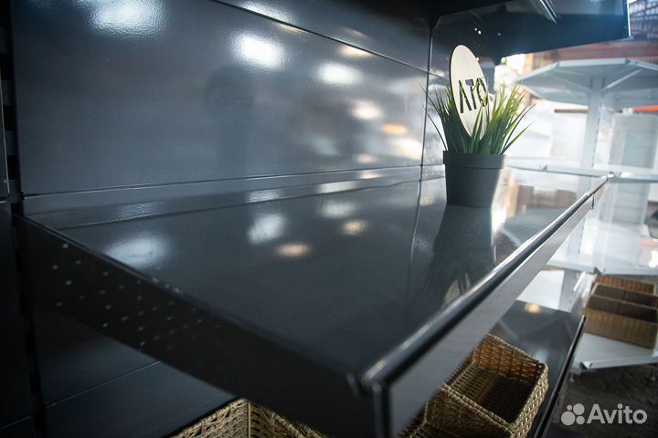 Стеллаж металлический для магазина