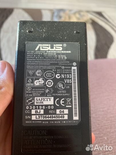 Блок питания для ноутбука asus