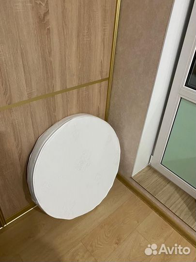 Матрас детский круглый 75*75