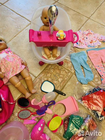 Baby born пупс с одеждой и сестренка