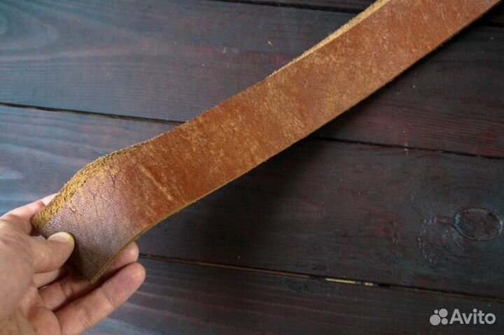 Без Дефектов.50мм Ременная заготовка.Буйвол