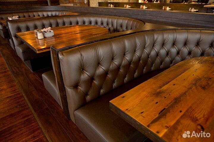 Диван для ресторана от фабрики