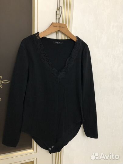 Черное боди Mohito рL(46/48) в отл.сост