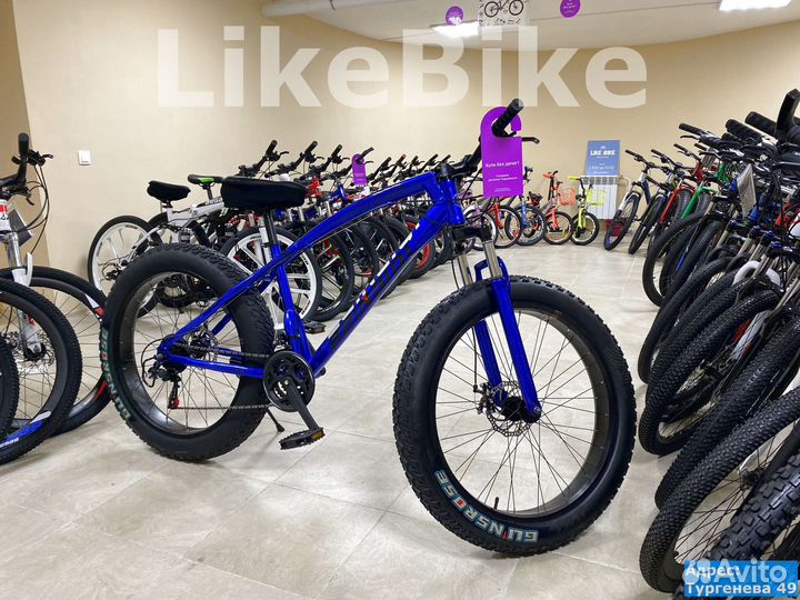 Горный велосипед фэтбайк