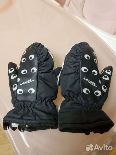 Варежки детские непромокаемые level