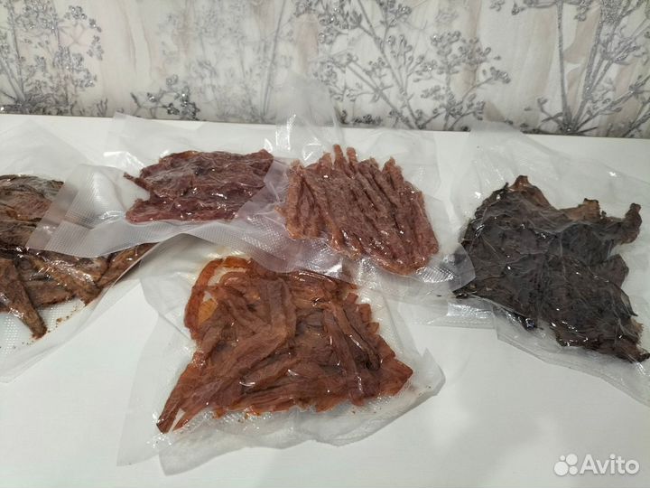 Мясные чипсы. Фруктовые фрипсы. Подарочные наборы