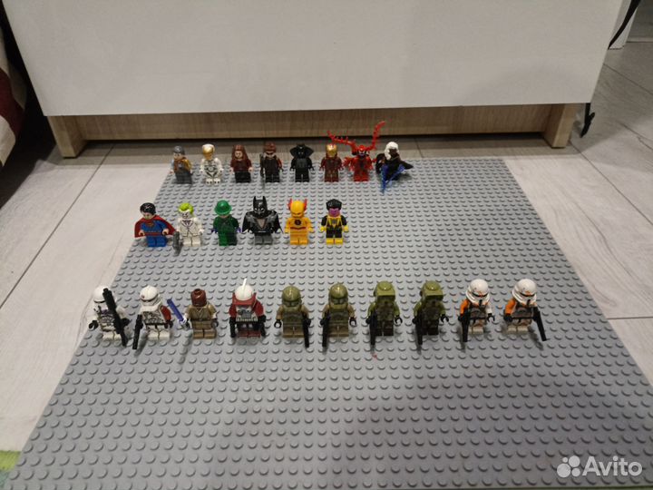 Lego DC, Star Wars, Marvel