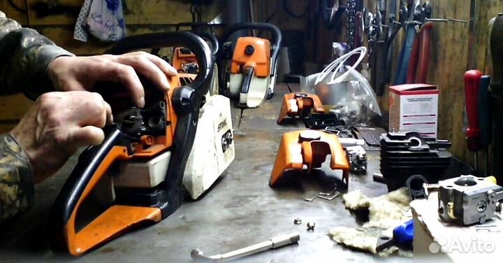 Помощник мастера по ремонту бензоинструмента