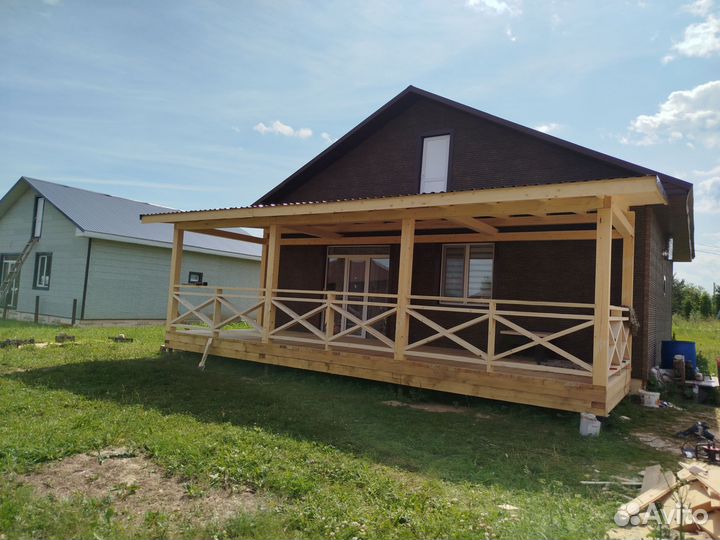 Строительство терраса веранда беседка