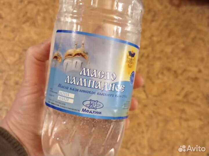 Лампадное масло 0,5л (20шт*0.5л)