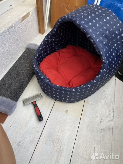 Домик для кошки с когтеточкой