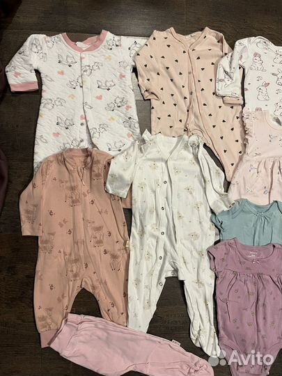 Пакет вещей для девочки 62 68