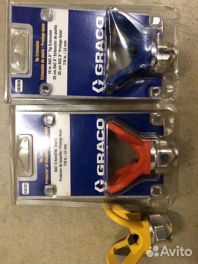 Соплодержатели,сопла,пистолеты Graco оригинал