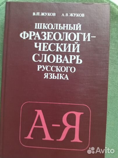 Школьный фразеологический словарь русского языка