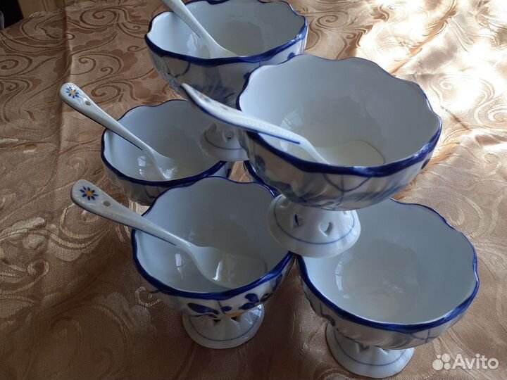 Вазочки (креманки) для варенья,мороженного