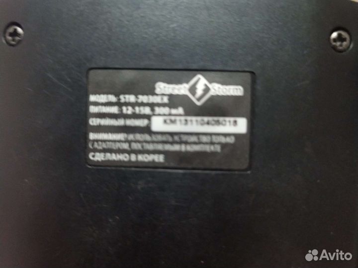 Радар детектор с gps бу StreetStorm str-7030EX