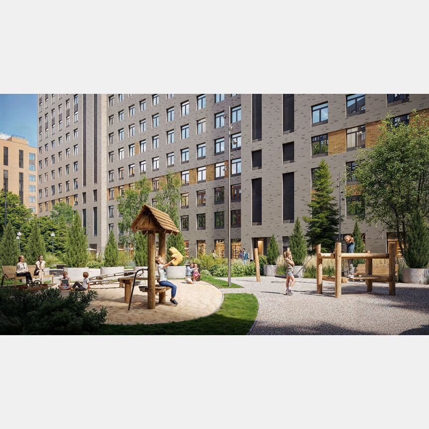 Квартира-студия, 23,3 м², 2/12 эт.