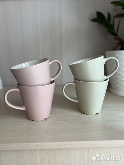 Кружки IKEA 4шт пакетом б/у