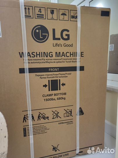 Cтиральная машина LG AI DD F2V3GS3W с паром, инвер