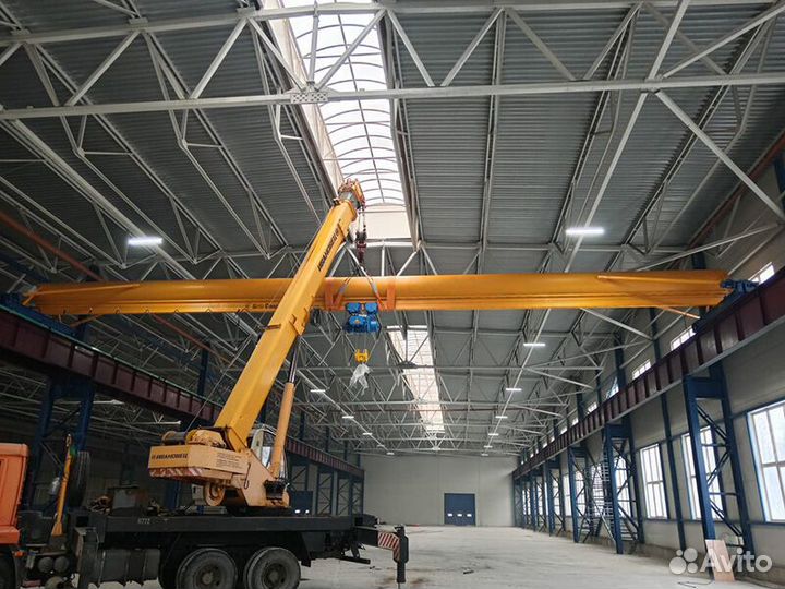 Опорная кран балка, доставка, монтаж, лизинг
