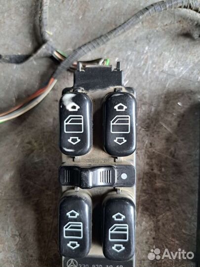 Блок управления стеклоподъемников Mercedes w220