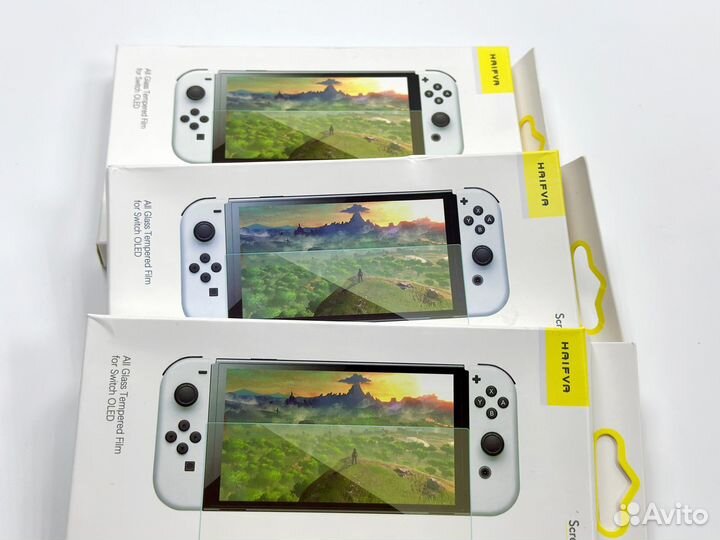 Защитное стекло Nintendo Switch Oled