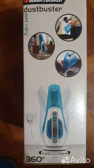 Автомобильный пылесос black decker