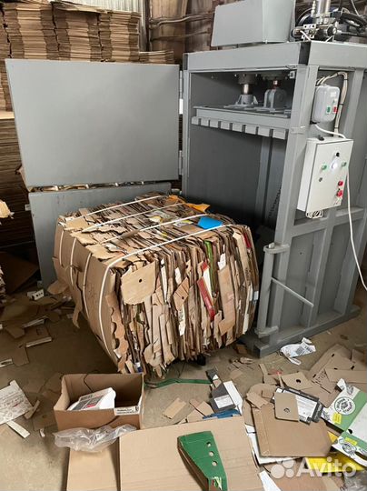 Пресс для макулатуры.Пэт. Пленка. Картон. Пластик