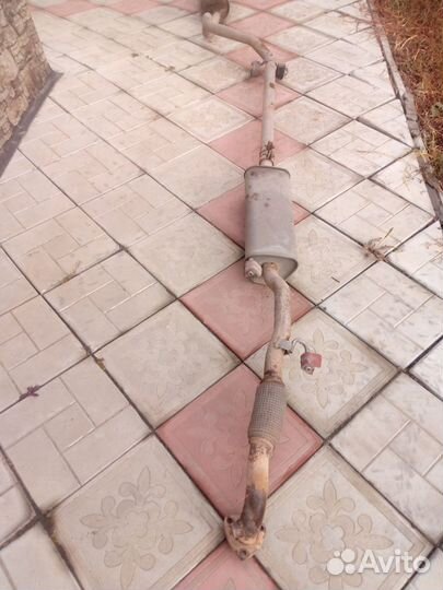 Глушитель Фольксваген Поло VW Polo (Sed RUS) 2011