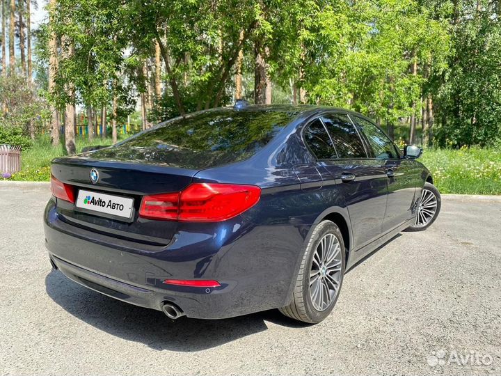 BMW 5 серия 2.0 AT, 2018, 205 000 км