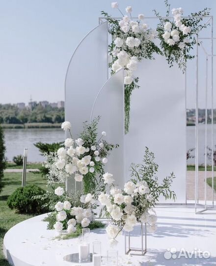 Оформление свадебного зала, выездная регистрация