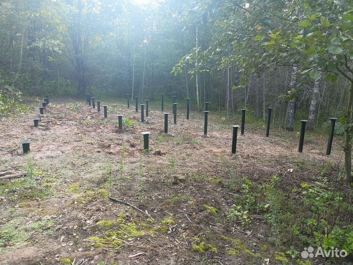 Свайный фундамент под ключ