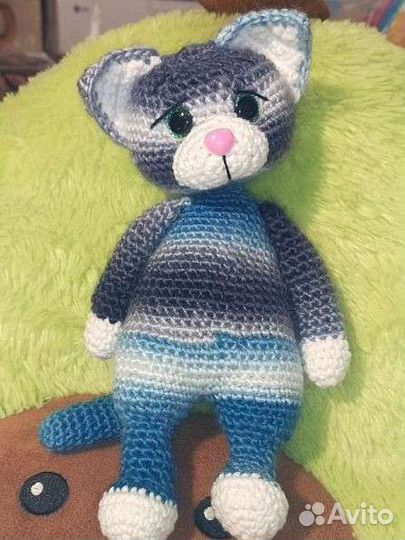 Котёнок - игрушки амигуруми