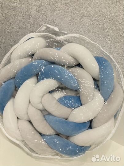 Детский бардюр в кроватку коса