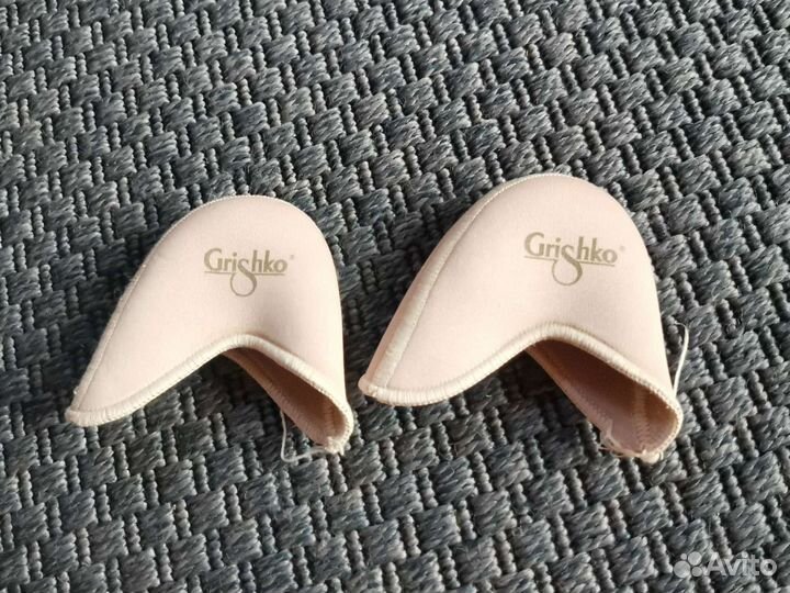 Балетные вкладыши (для пуант), хлопок-гель Grishko
