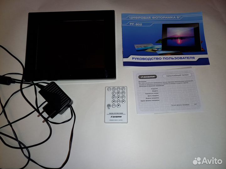 Цифровая фоторамка Digma P- 802, 8
