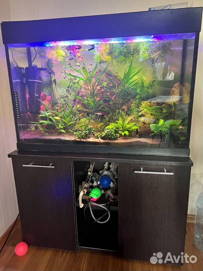 Аквариум с тумбой