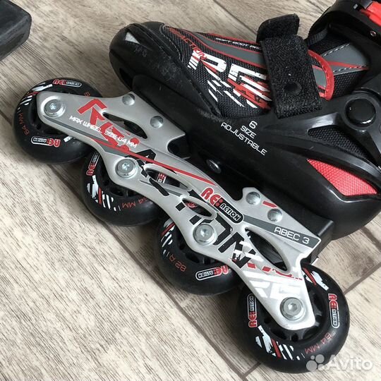Роликовые коньки детские reaction 26-31