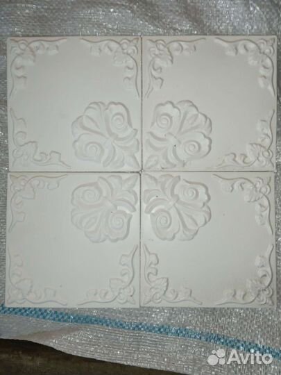 Плитка гипсовая