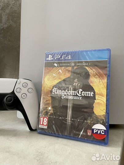 Диск Kingdom Come deliverance на Sony PS4 новый