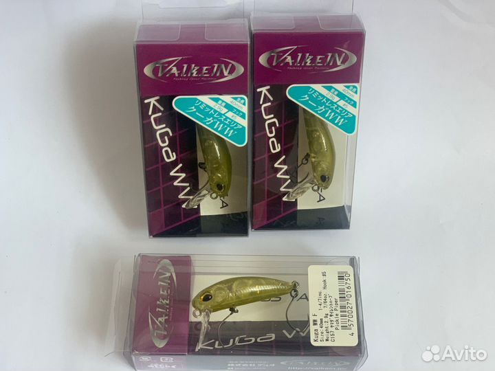 Японские Форелевые воблера Valkein Kuga